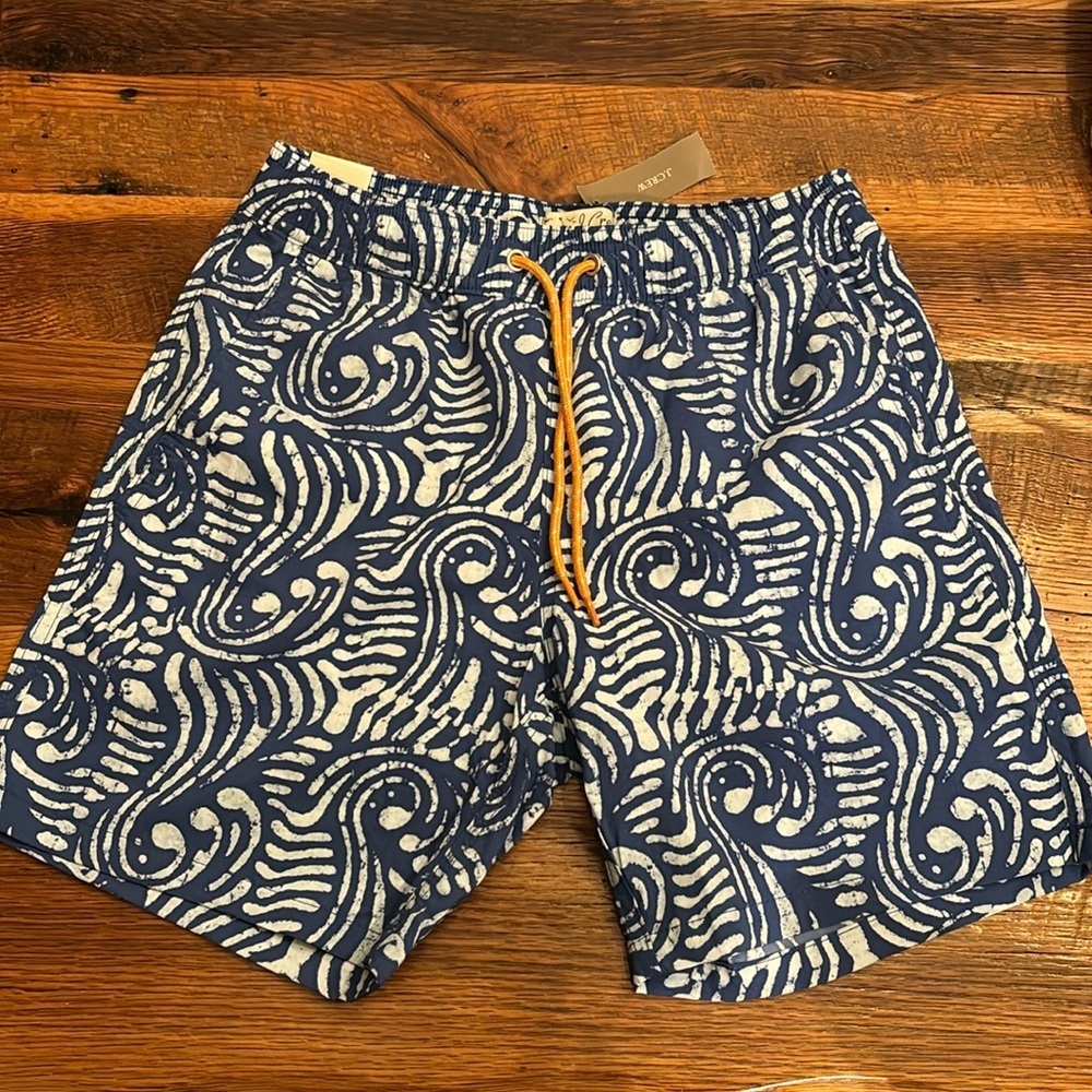 J. Crew Original Swimwear Swim Trunks‎ 6” inseam